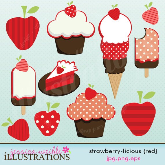 Cute Strawberry Clipart