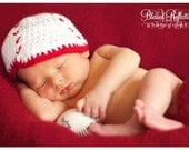 BASEBALL cap BRIMMED hat Newborn to 9 Month sizes