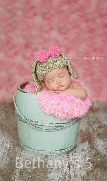SALE Lop BUNNY rabbit  hat ONLY  with removable bow