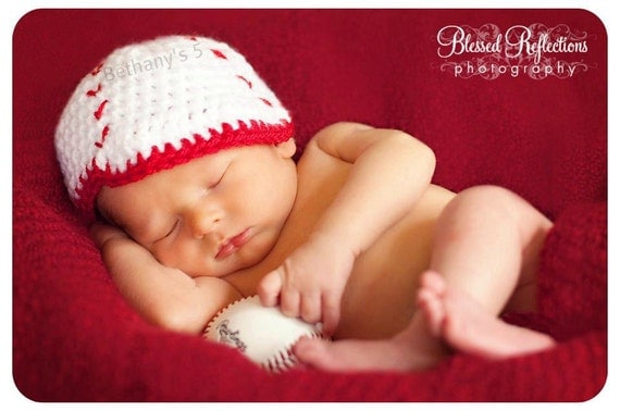 BASEBALL cap BRIMMED hat Newborn to 9 Month sizes