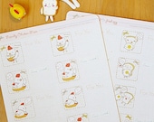 Love Cook Happy Label Stickers (2 sheets)