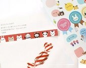 Adorable Animal Friends Stickers in File case (8 sheets)