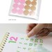 Transparent Index Dot Sticker (6 sheets)