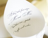 Set of 50 Cones-Bow with Pearl Accent Petal Cones or Cones for Candy Bar Buffet at Wedding or Event