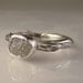 Rough Diamond Twig Ring in Sterling