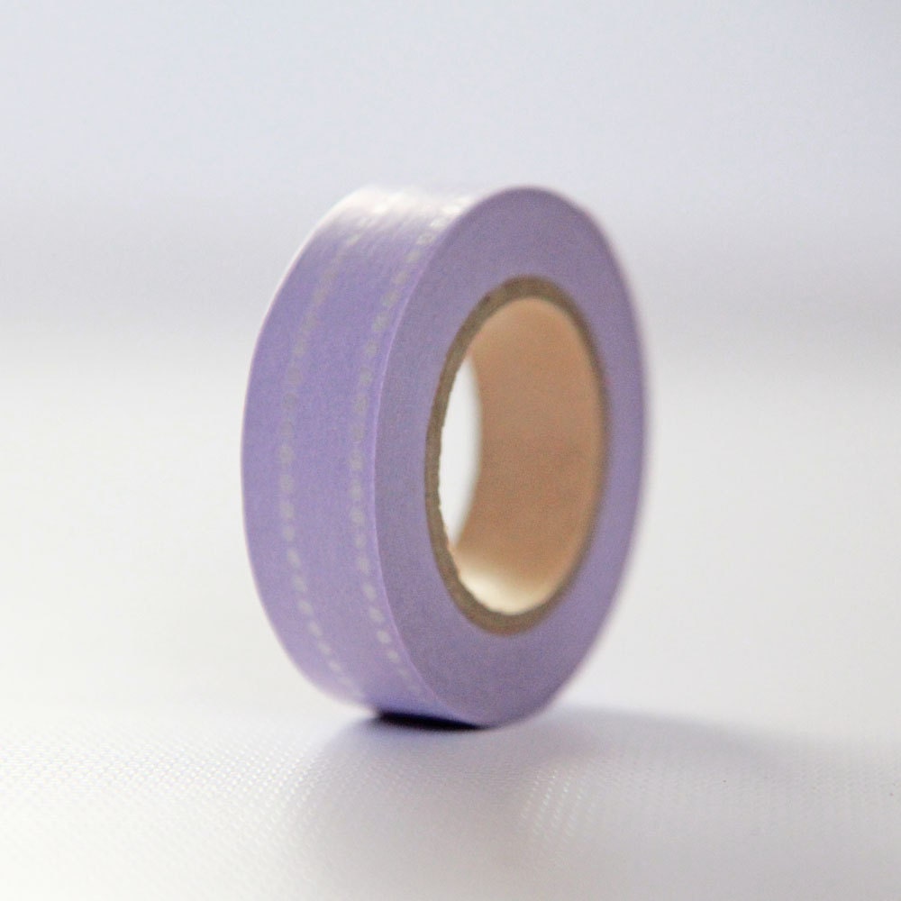 LAVENDER DOT- Single Roll 15mm