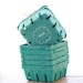 6 - 1/2 Pint Sized Berry Boxes made from Recycled Pulp