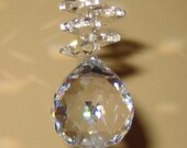 Crystal Ball - 30mm with 5 Octagon Crystals