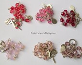 Pink Swarovski Crystal Rosary Bracelet Sterling Silver Bliss Medals, St. Therese of Lisieux,  Unbreakable, Miraculous Medall