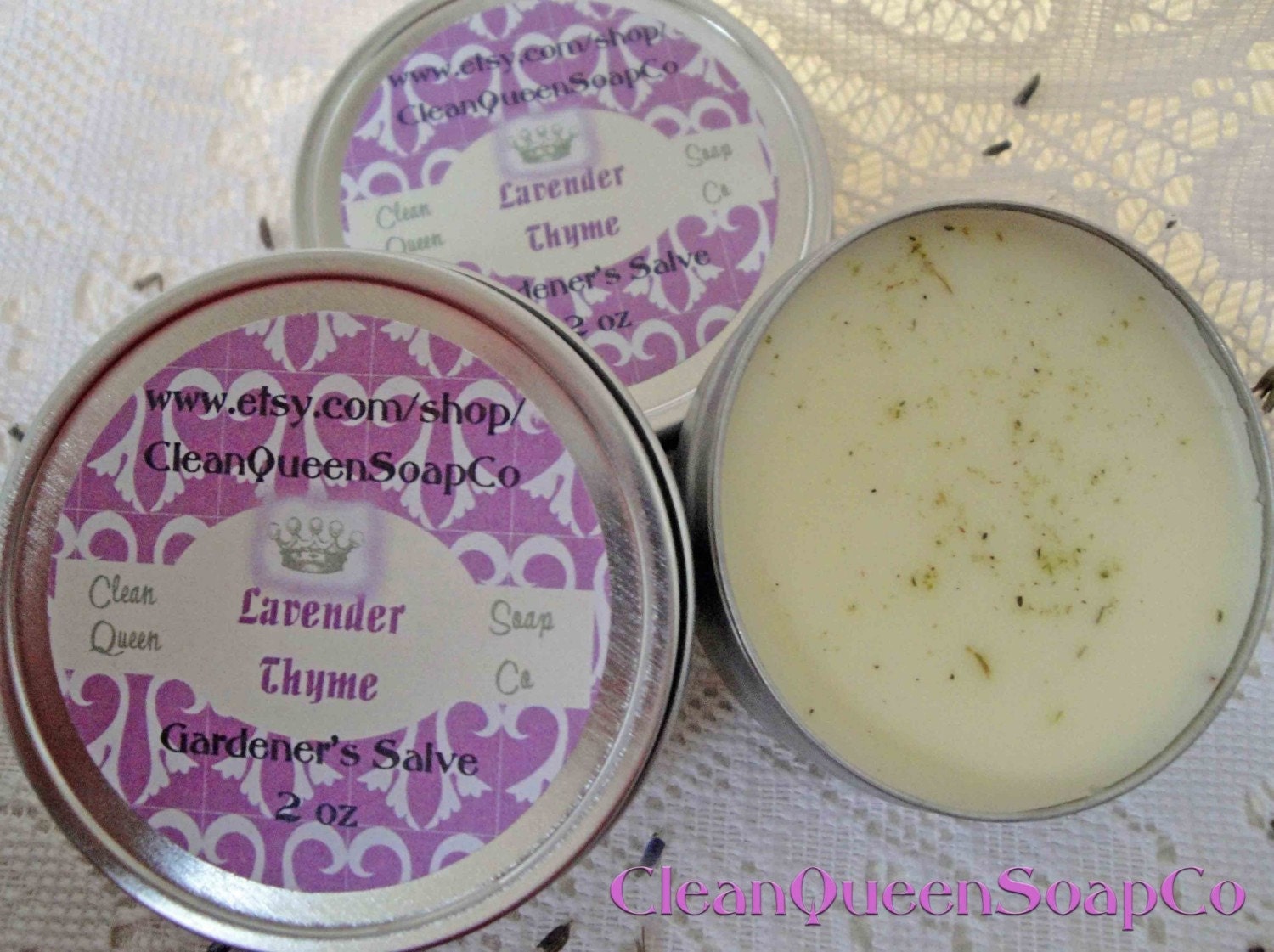 Lavender Thyme Gardener's Salve