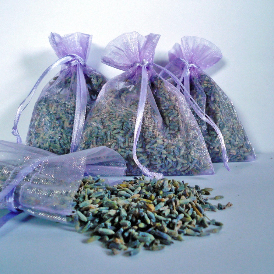 Organically Grown Lavender Sachets - 50 for 50 dollars