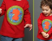 Boys Vehicle Theme Birthday Shirt