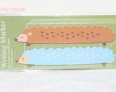 Long Hedgehog Kawaii Point Marker Post It Notes