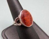 Sterling Jasper Ring Vintage