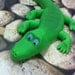Fondant Crocodile Cake topper For your Safari or Jungle Cake Decorated Cakes