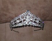 Magnificent Rhinestone Bridal Tiara Crown