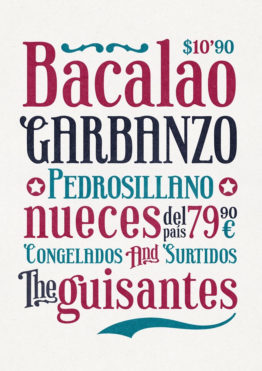 Ultramarina Type Specimen