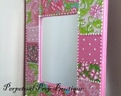 Pearls and Preps - Lilly Pulitzer prints Mirror