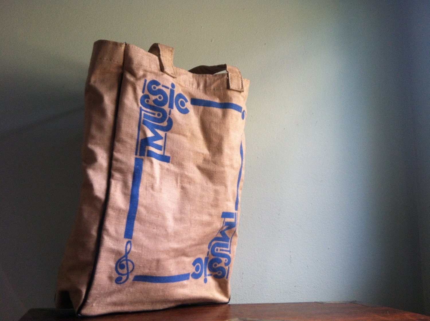 Vintage Canvas Music Bag