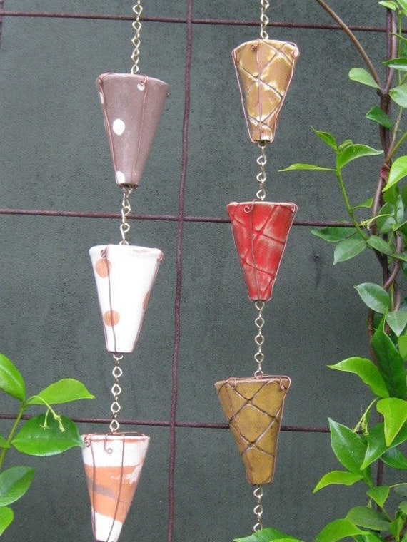 Ceramic Rain Chain