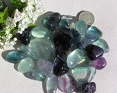 6 Fluorite Crystal Tumblestones