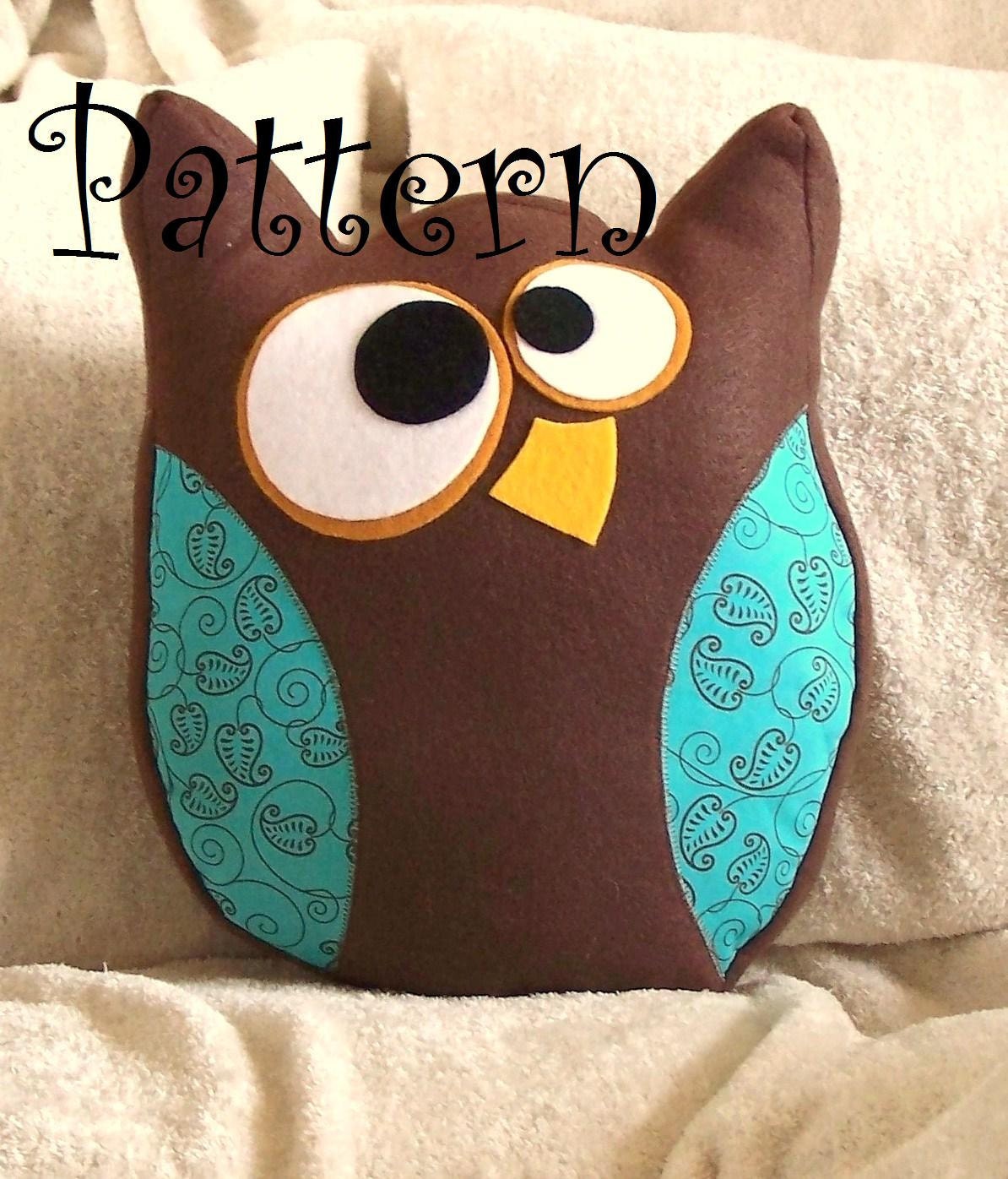 owl pillow