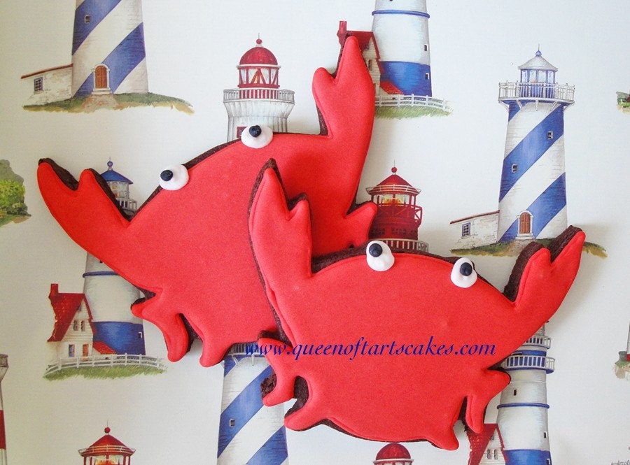 12 Crab Cookies