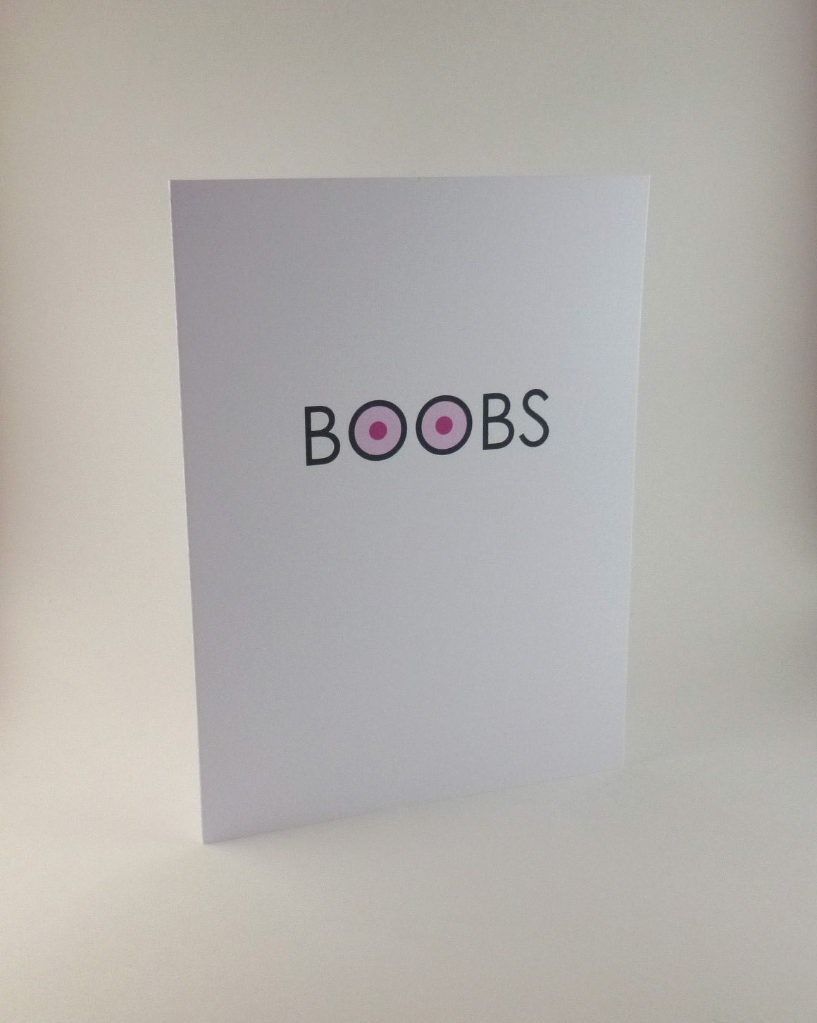Funny birthday card - "you still have fantastic boobs" - for middle-aged or older woman