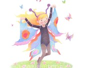 Flutterby butterfly