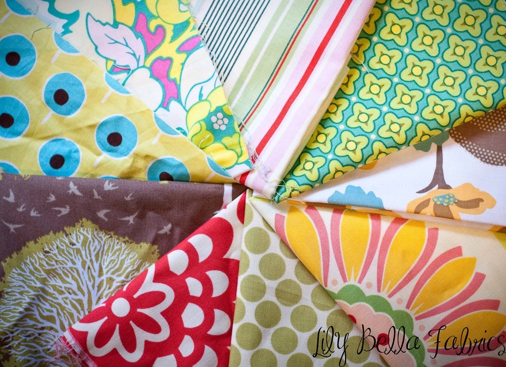 Designer Fabric Scrap Bag - 1 yard by weight
