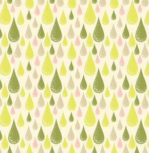 Tula Pink - PRINCE CHARMING - Dew Drop in Olive - 1/2 yard