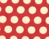 Cosmo Cricket for Moda - CIRCA 1934 - Davis in Red - 1/2 yard