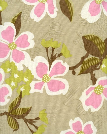 Joel Dewberry - Modern Meadow - Dogwood Bloom in Pink - 1 yard