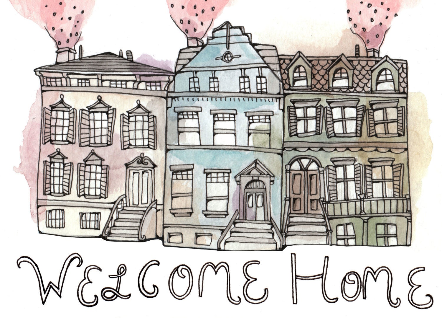 Welcome Home Greeting Card