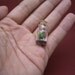 Tiny green tree and a couple in a tiny bottle ver.4