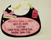Printable Handbag Birthday Invitation