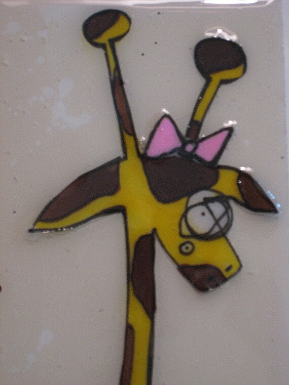 Little Lady Riff Raff Giraffette-Hand Drawn  Original Art