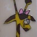 Little Lady Riff Raff Giraffette-Hand Drawn  Original Art
