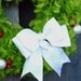White Dots,Green Feathers  Your Favorite Christmas Wreath