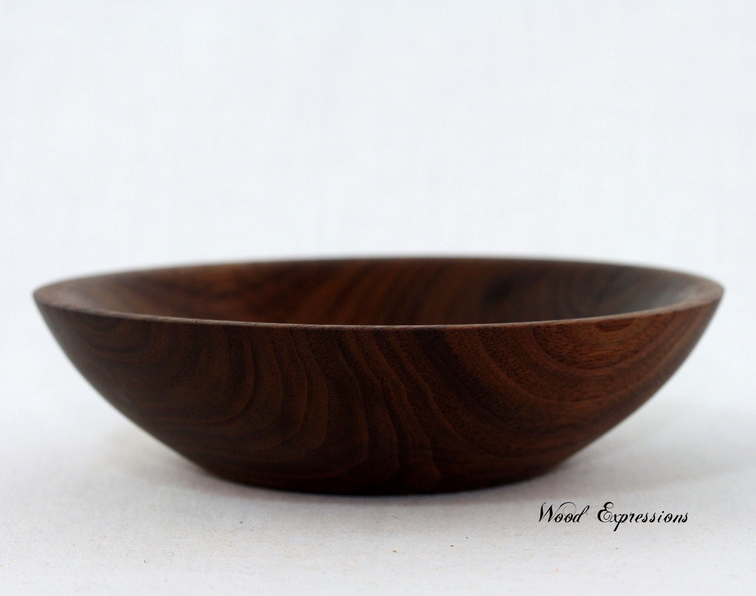 Wooden Walnut Bowl/dish  Hand Turned
