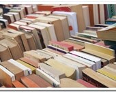 5x7 fine art photograph /// the book market /// paris photo by lesley sico