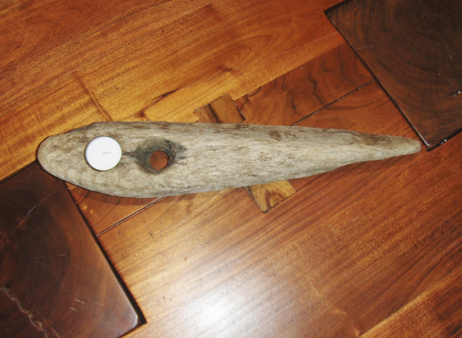 Driftwood Candle holder.          (11)