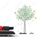 NEW DESIGN- Lovely Birch Tree with Flying Birds-69 inch H- Stickers Vinyl Wall Art Decals Home decor to your Living Room