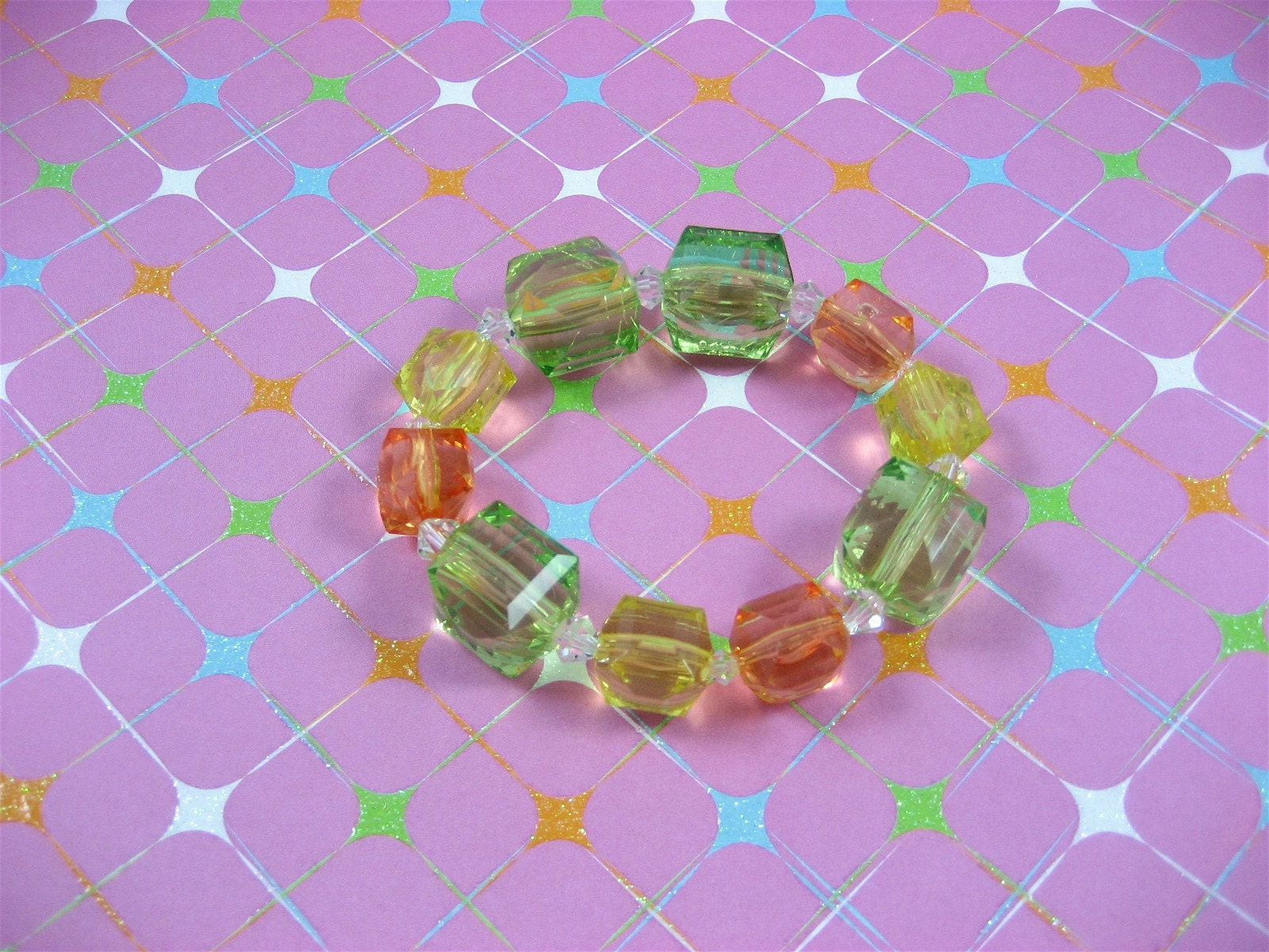 Citrus Dreams Stretch Bracelet