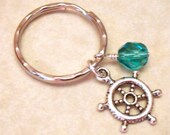 Ships Wheel Keyring