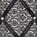 Black and White Damask Frame