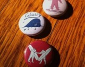 Vintage Surfer Button Pack