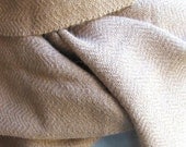 Evening Shawl, Handwoven Alpaca Wrap, Elegant, Warm, Soft, Light Fawn Brown, Women's Fashion Formal Spring Fall Autumn Winter Wedding