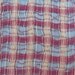 Lightweight Scarf, Handwoven Cotton Cranberry Red & Caramel Beige Lattice Weave, Spring, Summer, Autumn, Winter, Urban, Mens, Womens Fashion