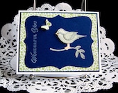 Fathers Day Handmade Card  Wonderful You Bird